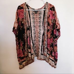 Angie Floral Kimono Cardigan